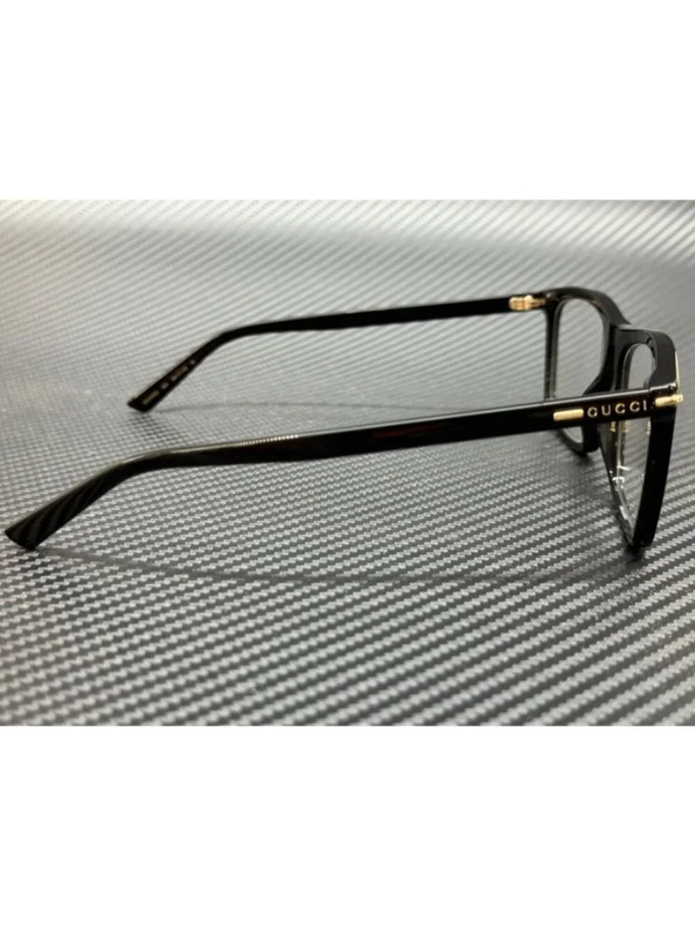 New Gucci Men Black Eyeglasses 56-17-145